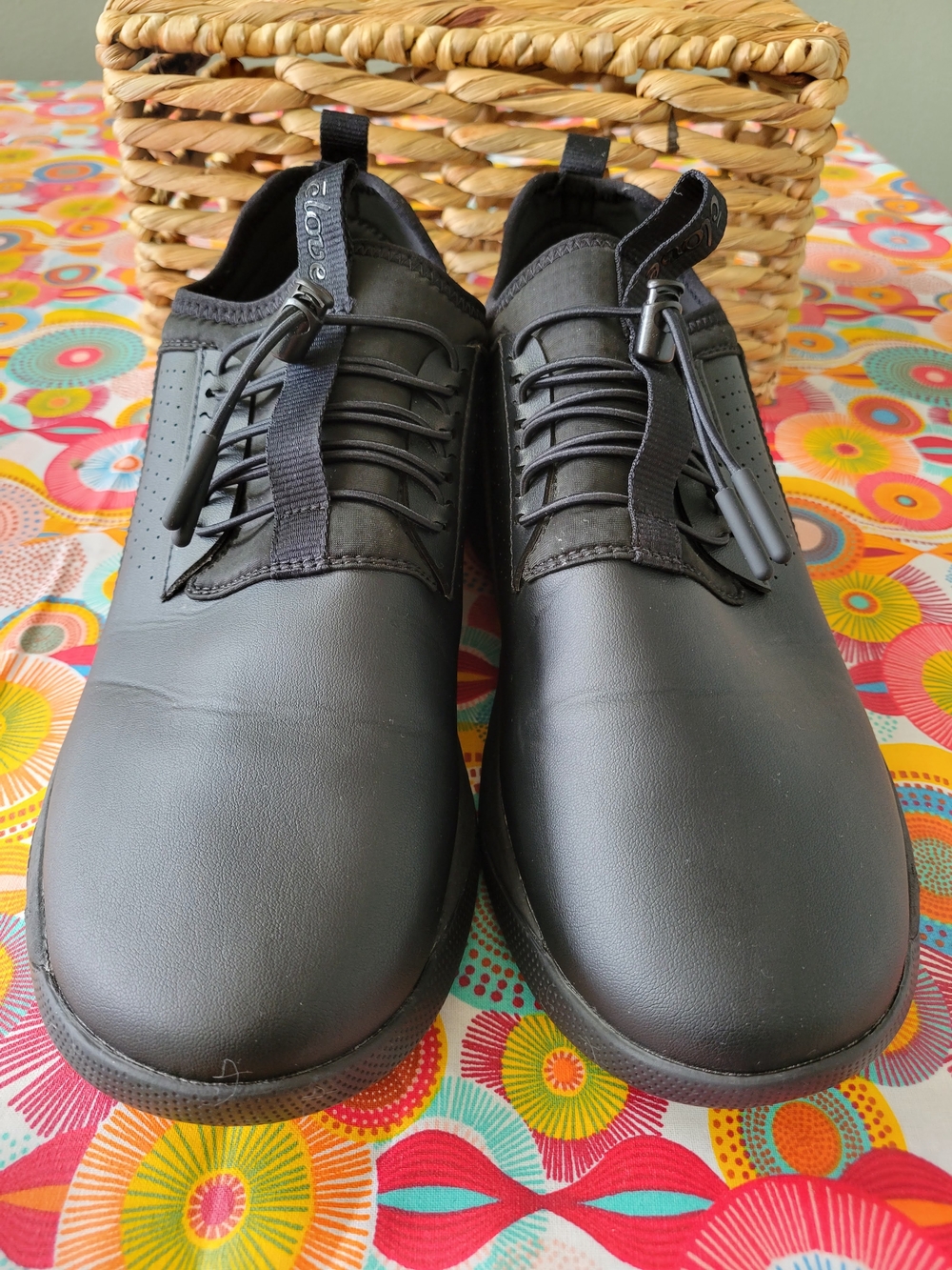 Clove Clove Men's Classic Wide All Black Sneaker Shoes Option Size 10.5